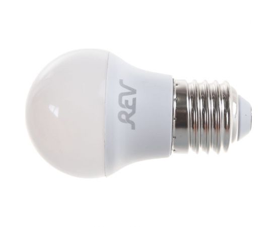 Светодиодная лампа LED G45 Е27 7W 560Лм, 4000K, холодный свет REV 32343 3 – изображение 3