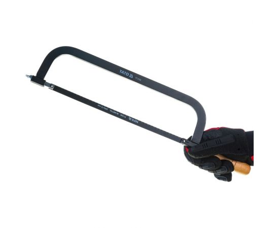 Ножовка по металлу YATO 300мм с деревянной ручкой YT-3160 – изображение 7