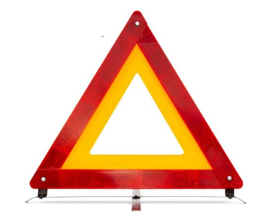 Знак аварийной остановки AUTOPROFI металлическая опора ZN-200 