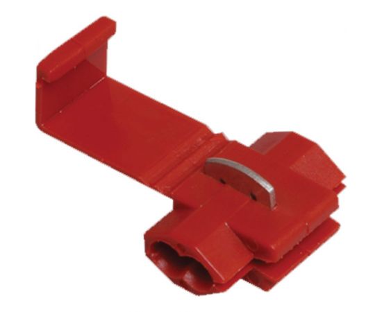 Зажим-ответвитель IEK ЗПО-1, 0,5-1,5 мм2, красный, 100 шт, UMR-10-3-100 