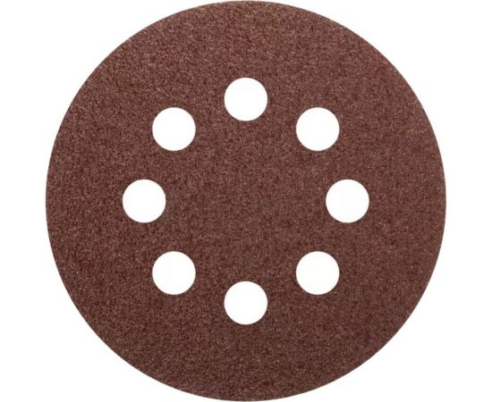 Круги абразивные шлифовальные перфорированные на ворсовой основе под липучку Profi 5 шт, 125 мм, Р240 CUTOP 85-625 