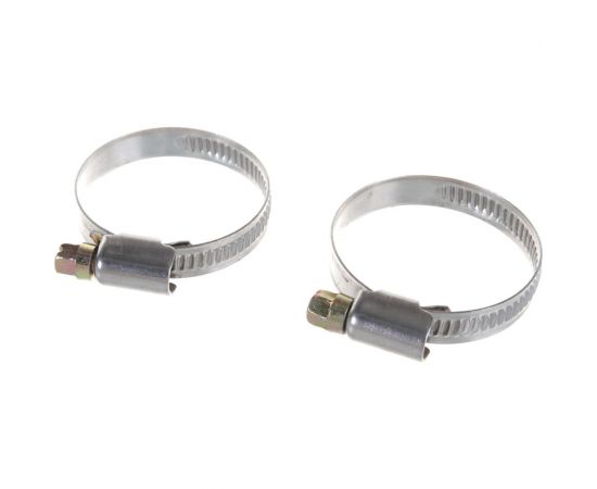 Набор хомутов Профитт нерж. червячный 25-40-х под отвёртку, 2 шт 3174404 – изображение 3