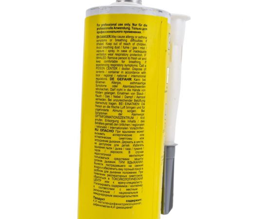 Герметик TOP.10 optimal полиуретановый, серый, 310 мл 10.638.0310. – изображение 4