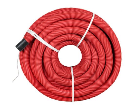 Гофрированная двустенная гибкая труба ПНД EKF d 110 с зондом, красная, бухта 50 метров, PROxima tg2st-110-50m – изображение 2