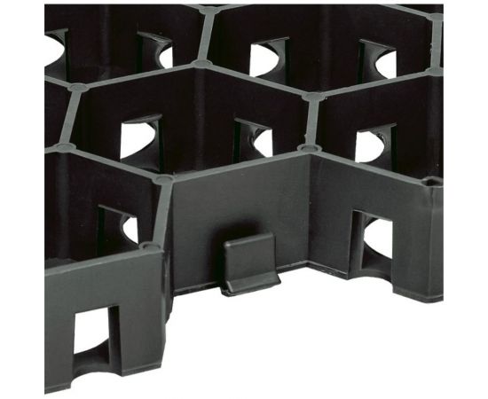 Газонная решетка ПРОТЭКТ 544х336х34 мм, черная ГР-2/6 – изображение 3