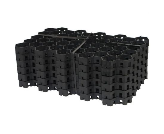 Газонная решетка ПРОТЭКТ 544х336х34 мм, черная ГР-2/6 – изображение 4