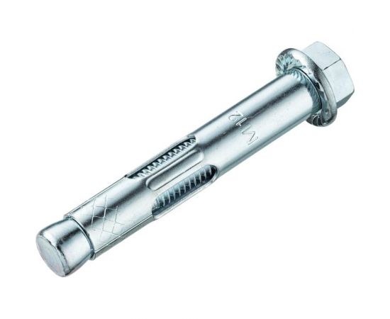 Анкерный болт с гайкой Tecfi AW ZN 12x75, 2 шт. 147627 – изображение 3