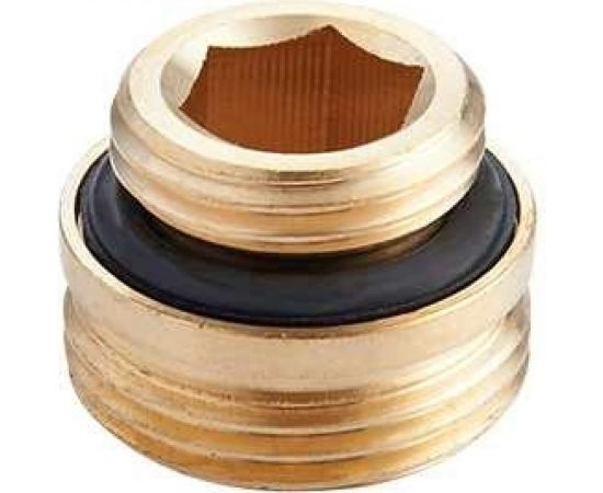 Переходник для узла нижнего подключения радиатора MVI с прокладкой 1/2"х3/4" евроконус TR4300405 