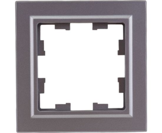 1-местная рамка IEK Brite ру-1-брс сталь BR-M12-K46 