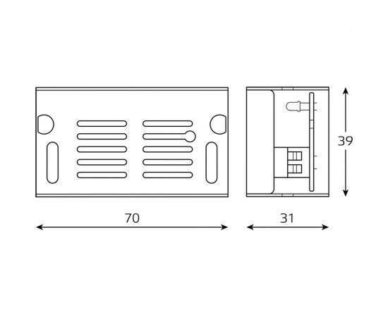 Блок питания Gauss Basic 12V 15W IP20 1/200 BT500 – изображение 5
