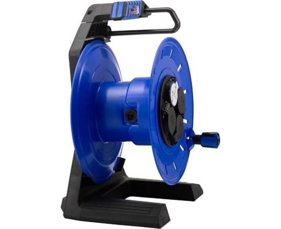 Катушка без провода HEDI Generation 7 4 розетки для удлинителя из пластика D=290мм IP44 термозащита K7000TF – изображение 2