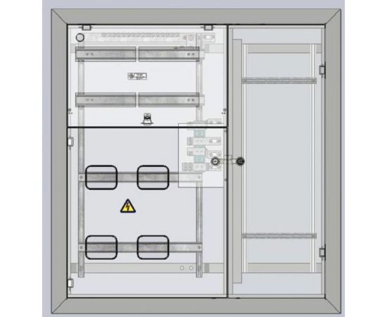 Корпус этажного щита УЗОЛА ЩЭсВС 2х22-4хСЭ1-001 IP31-УХЛ4 U0040100004 – изображение 2