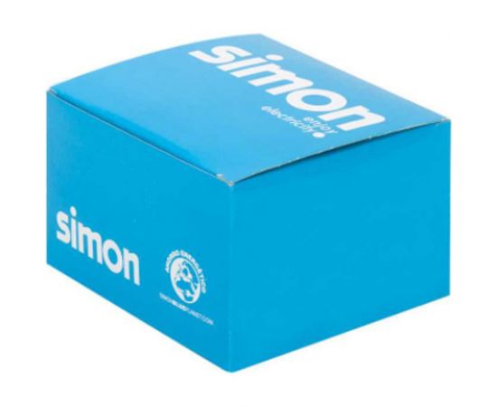 Универсальный адаптер Simon на 1 RJ45 коннектор, модуль К45, без защитных шторок, графит K076-14 – изображение 2