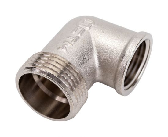 Переходной уголок СТМ 3/4""x1/2"", штуцер-гайка CRL34M12 – изображение 5