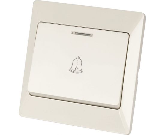 Кнопка для звонка TDM с подсветкой, слоновая кость Ильмень SQ1823-0108 – изображение 5
