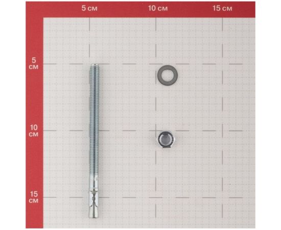 Клиновой анкер Friulsider FM753 M8x115/55 ZN (100 шт) 830922 – изображение 6