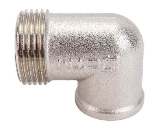 Переходной уголок СТМ 3/4""x1/2"", штуцер-гайка CRL34M12 – изображение 4