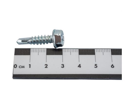 Самосверлящий винт HARDWEX ТМ HWX7-G-Р9-6.3x25 мм, св.№3, цинк, 250 шт. 5190000240515 – изображение 4