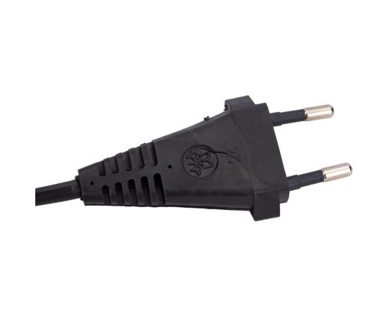 Сетевой шнур СПб УПП-5 с вилкой шввп 2x0,5 черный 1,7 м 99928146 – изображение 2