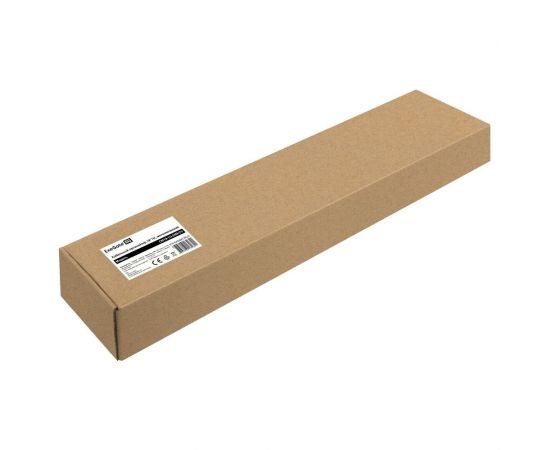 Кабельный органайзер ExeGate CM19-1U-24M-CV горизонтальный 19 1U, металлический, 2 окна в основании профиля, гребенка на 24 выреза 292873 – изображение 4