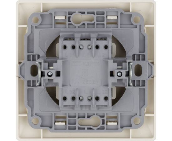 Кнопка для звонка TDM с подсветкой, слоновая кость Ильмень SQ1823-0108 – изображение 3