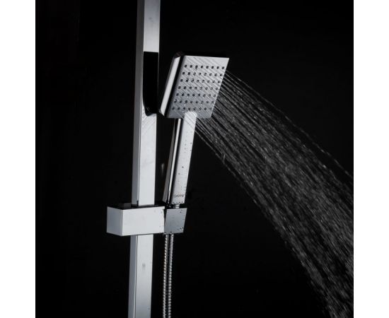 Душевая система Gappo термостат G2407-40 лейка "Тропический душ" квадрат 300х300 хром 549380 – изображение 9