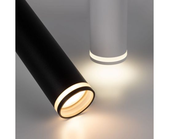 Подвесной светильник ЭРА PL16 BK MR16/GU10, черный, потолочны??, цилиндр Б0055574 – изображение 7