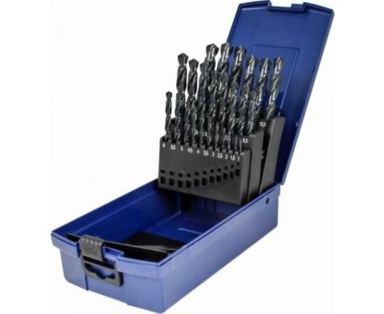 Набор сверл HSS Typ N DIN338 (25 шт; 1-13x0.5 мм) NORGAU 010031050 