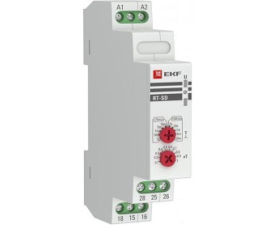 Реле времени EKF для двигателей звезда-треугольник RT-SD PROxima SQrt-sd 