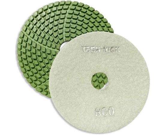 Круг алмазный гибкий шлифовальный АГШК GABBRO (100x2.5 мм; Р800) TECH-NICK 128.120.6730 