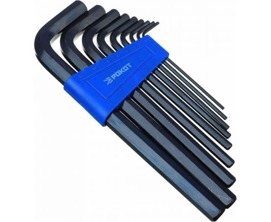 Набор удлиненных ключей-шестигранников РОКОТ 2.0-12 мм 633-022 