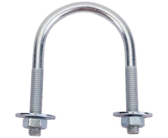 Трубный хомут для крепления телевизионных антенн тарелок на трубу диаметром 40-49 мм Невский Крепеж 824749 