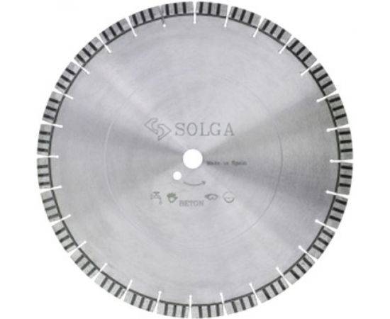 Диск алмазный сегментный (400х25,4/20 мм) PROFESSIONAL15 Solga Diamant 23117400 