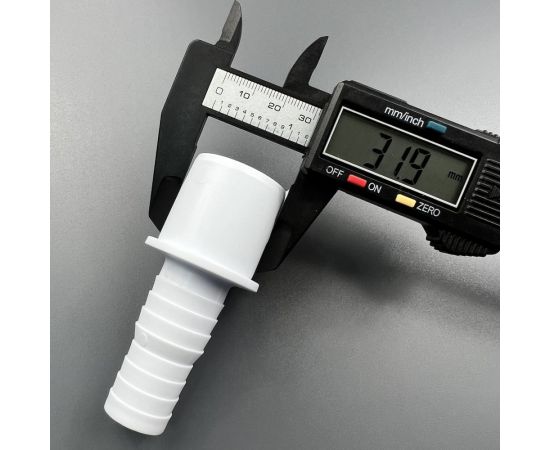 Переходник для подключения сливного шланга Профитт 20x23x32, белый 2227251 – изображение 2