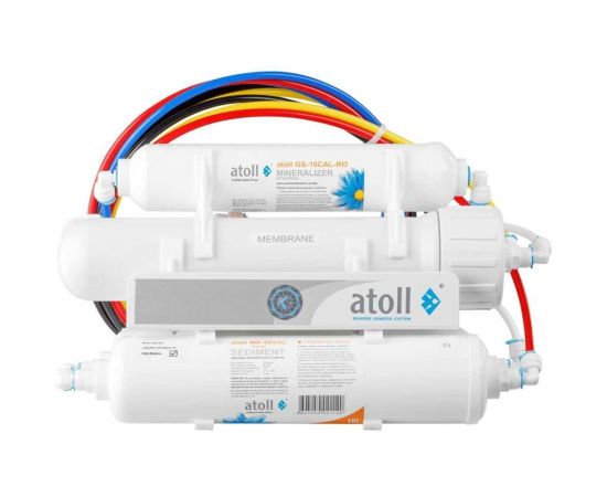 Компактная система обратного осмоса Atoll A-450m Compact с минерализатором 4 ступени, 120 л/сутки – изображение 3