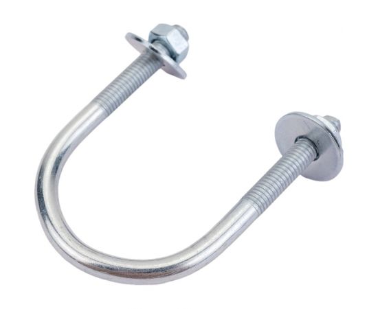 Трубный хомут для крепления телевизионных антенн тарелок на трубу диаметром 40-49 мм Невский Крепеж 824749 – изображение 4