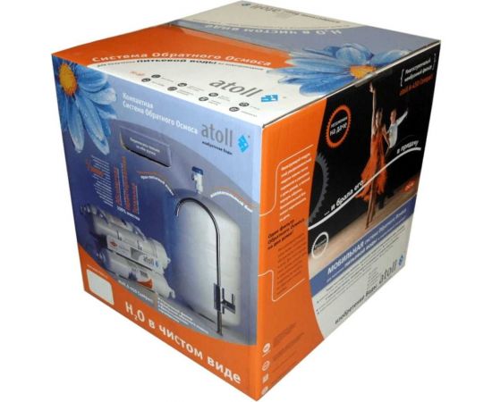 Компактная система обратного осмоса Atoll A-450m Compact с минерализатором 4 ступени, 120 л/сутки – изображение 2