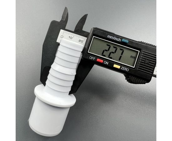 Переходник для подключения сливного шланга Профитт 20x23x32, белый 2227251 – изображение 3