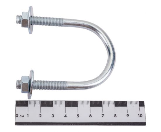 Трубный хомут для крепления телевизионных антенн тарелок на трубу диаметром 40-49 мм Невский Крепеж 824749 – изображение 3