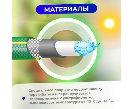 Поливочный шланг STARTUL Garden 3/4"", 50 м ST6201-3/4-50 – изображение 2