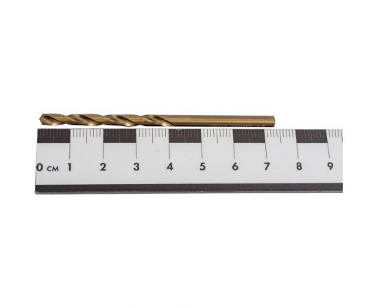 Сверло по нержавеющей стали (10 шт; 3.8 мм; Р6М5К5) GRAFF 753875 – изображение 2