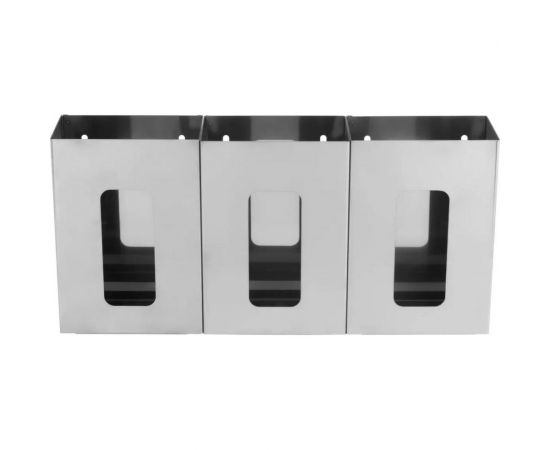 Трехсекционный диспенсер для перчаток ООО ЦЕНТР ПИЩЕВОГО ОБОРУДОВАНИЯ D-003 