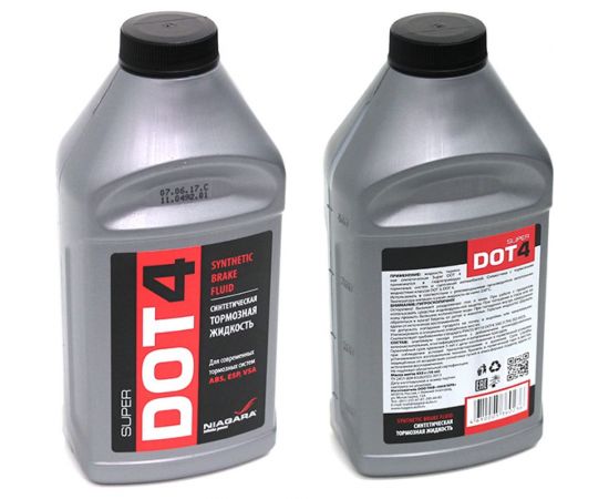 Тормозная жидкость NIAGARA Супер ДОТ-4, 455 г 1005000018 