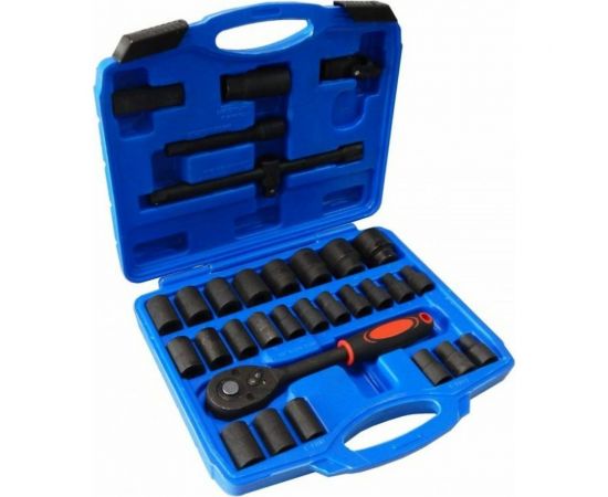 Набор инструментов FORCEKRAFT ударные, 32пр, 1/2"" 26459 FK-4323-5MPB 