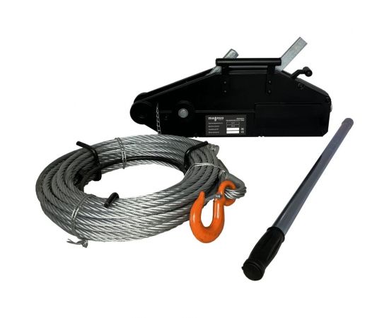 Рычажная лебедка Magnus Profi МТМ WRP-1600 1.6 т, канат 20 м SZ059346 