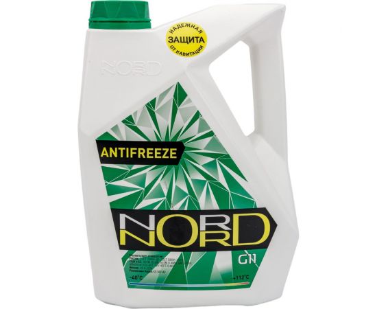 Антифриз NORD зеленый, 5 кг NG20362 