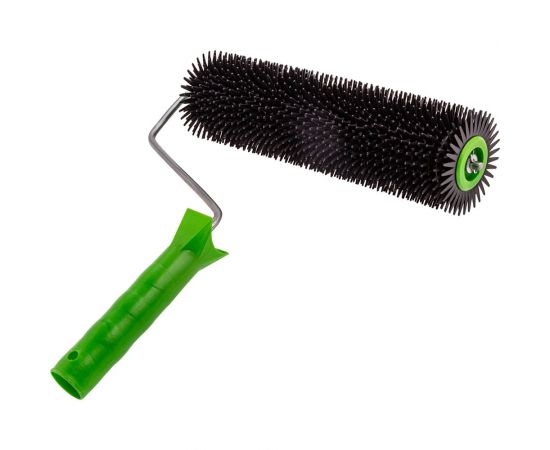 Игольчатый валик для наливных полов СИБРТЕХ с ручкой, острая игла, 240 мм 81110 – изображение 6