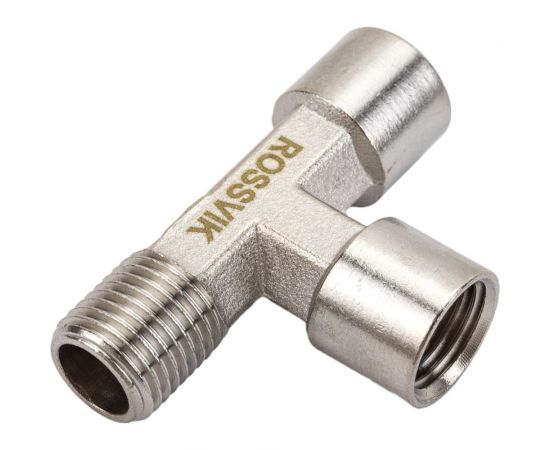 Тройник Т-образный FFM 1/4" Rossvik A133/2 – изображение 3