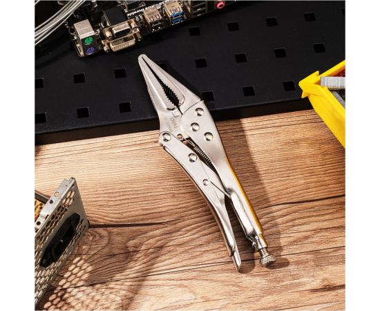 Зажимные клещи DELI удлиненные DL20015B 98276 – изображение 7