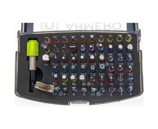 Набор бит A440/059, 59 шт Armero AK40-059 – изображение 5